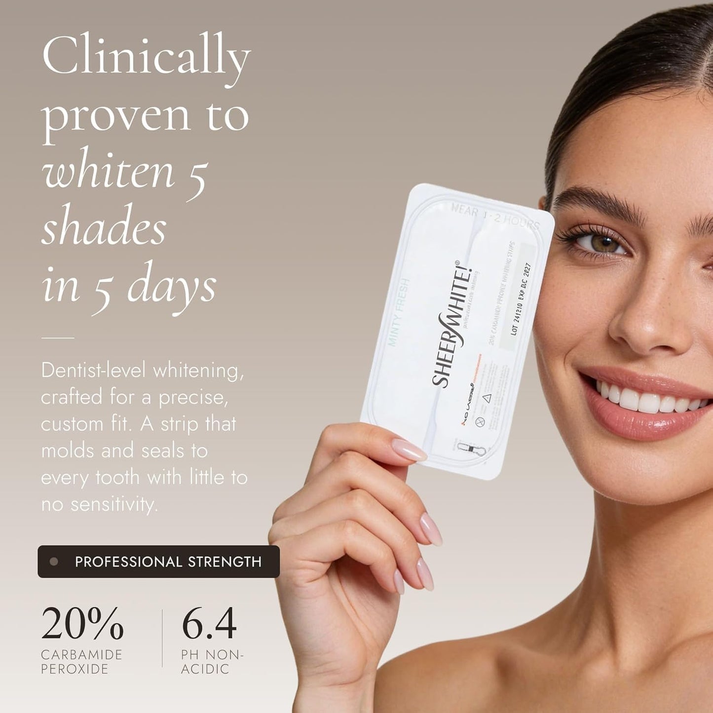 Sheer White! Take-Home Whitening