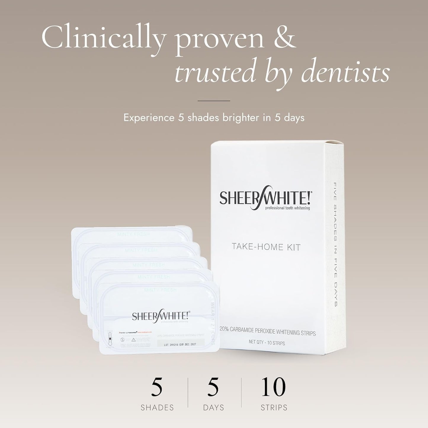 Sheer White! Take-Home Whitening